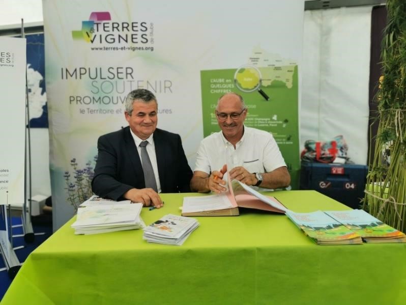 Signature Safer-Terres-et-Vignes partenariat